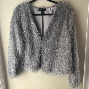 Sparkly fringe jacket